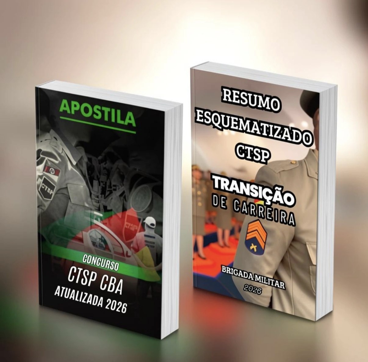 Combo 2 Apostilas Impressas CTSP 2026/2027