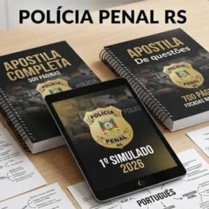 Polícia Penal: Apostila + Mapas Mentais + 3 Meses de Curso Completo