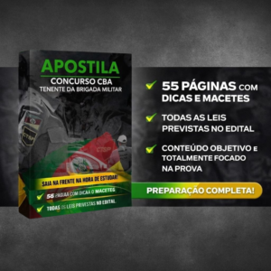 Apostila CBA Brigada Militar - 2026