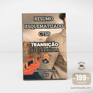 Resumo Esquematizado CTSP BM - 2026/2027